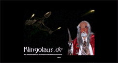 Desktop Screenshot of klingolaus.de